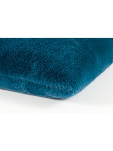 Kissenhülle "Cassy" in Blau - (L)40 x (B)40 cm