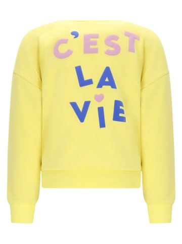 Sweatshirt "Konono" geel