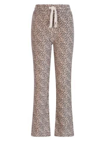 Broek "Sady" beige/zwart