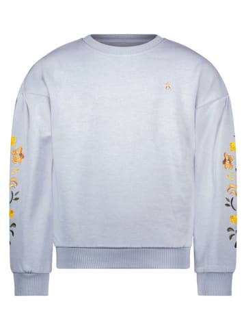 Sweatshirt in Hellblau