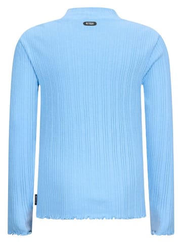 Longsleeve "Vivre" lichtblauw