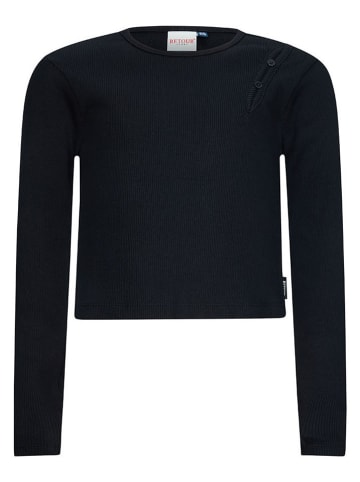 Longsleeve "Rosella" in Schwarz