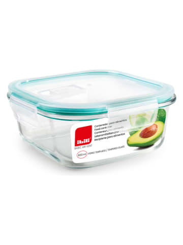 Pojemniki (3 szt.) "Basic" w kolorze turkusowym - 520 ml