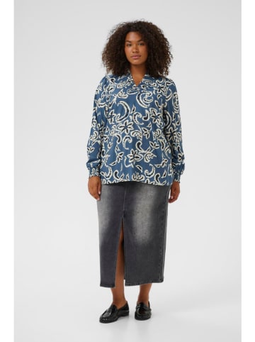 Blouse "Mahlia" lichtblauw