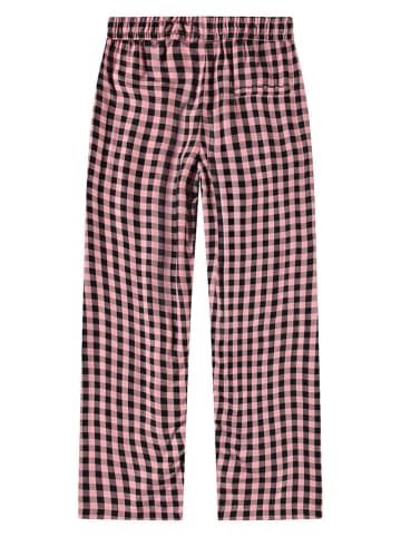 Broek lichtroze/zwart