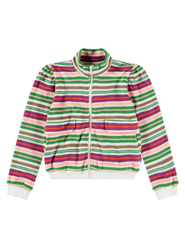Fleecejacke in Bunt