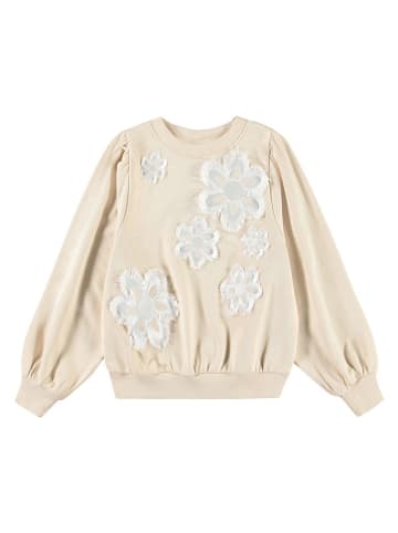 Sweatshirt in Beige