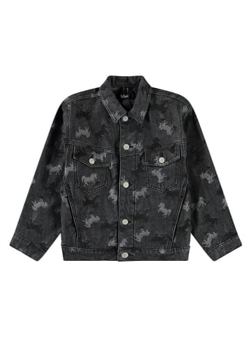 Jeansjacke in Anthrazit