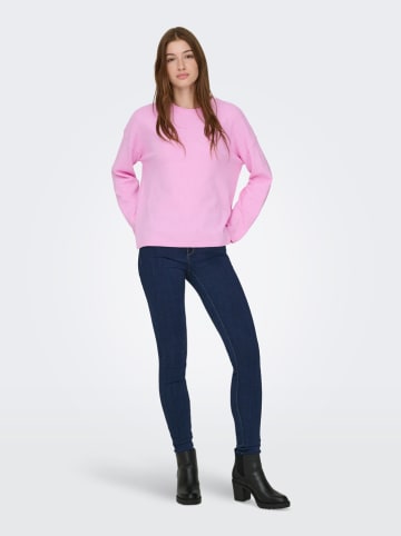 Sweter w kolorze jasnoróżowym
