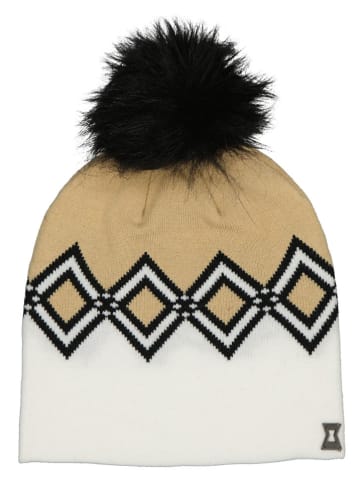 Mütze "Mountain" in Beige/ Creme