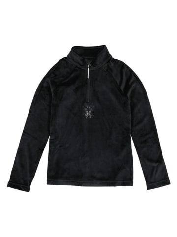 Fleece trui "Shimmer" zwart