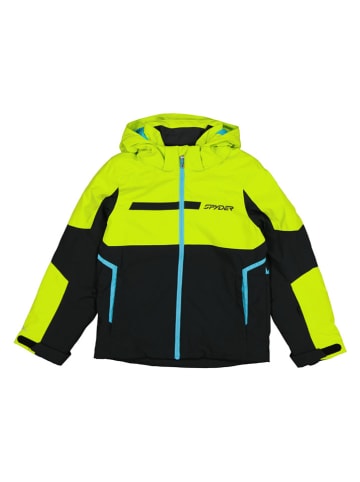 Ski-/ Snowboardjacke "Challenger" in Grün/ Schwarz