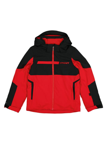 Ski-/Snowboardjas "Challenger" zwart/rood