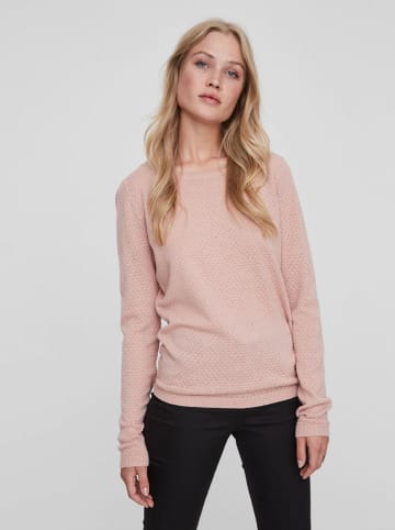 Sweter w kolorze jasnoróżowym