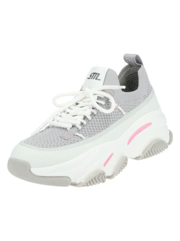 Sneakersy w kolorze szaro-białym