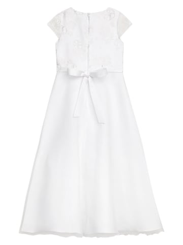 Communiejurk "Diara" wit