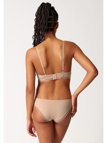 Beugelloze beha beige