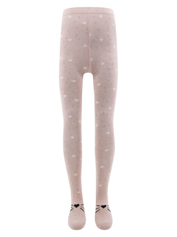 Strumpfhose "Katze" in Beige