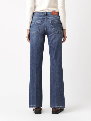 Spijkerbroek - bootcut fit - donkerblauw