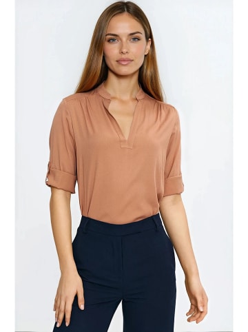 Blouse lichtbruin