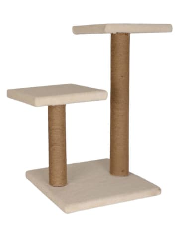Kratzbaum ''Luizi'' in Beige - (B)35 x (H)44 x (T)28 cm