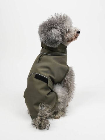 Hundehoodie in Khaki