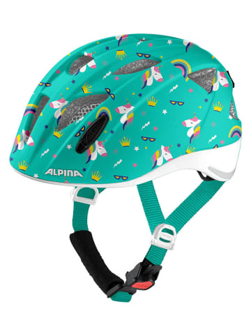 Kask rowerowy "Ximo Flash" w kolorze turkusowym