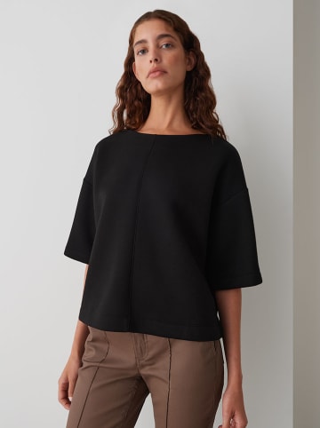 Sweatshirt in Schwarz