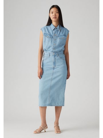 Jeanskleid in Hellblau