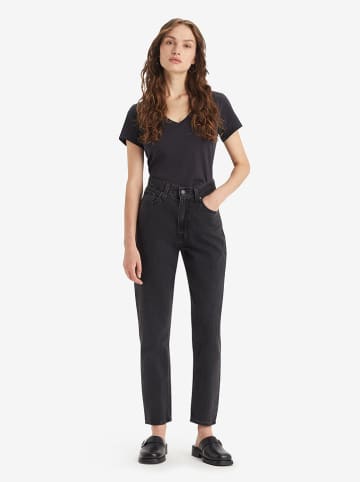 Jeans "80s" - Mom fit - in Schwarz
