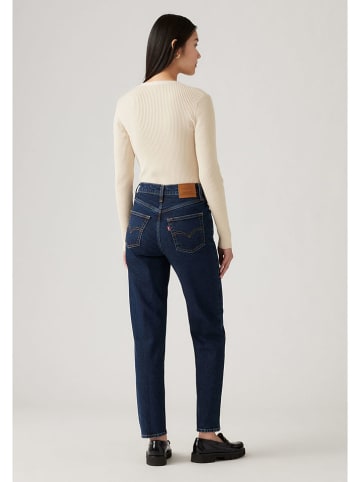 Spijkerbroek "80s" - mom fit - donkerblauw