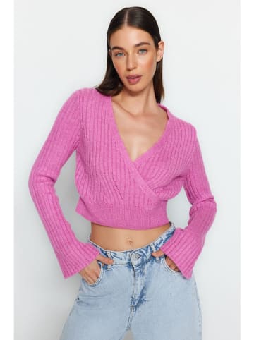 Sweter w kolorze różowym