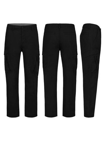 Cargohose in Schwarz
