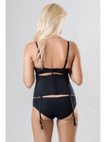 Push-up beha "Ilda" zwart/rood