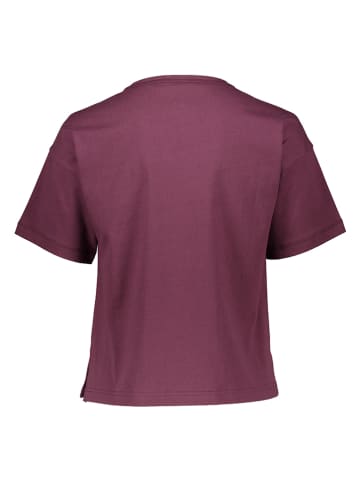 Pyjamashirt pruimkleurig