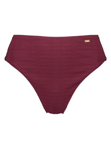 Figi bikini w kolorze bordowym