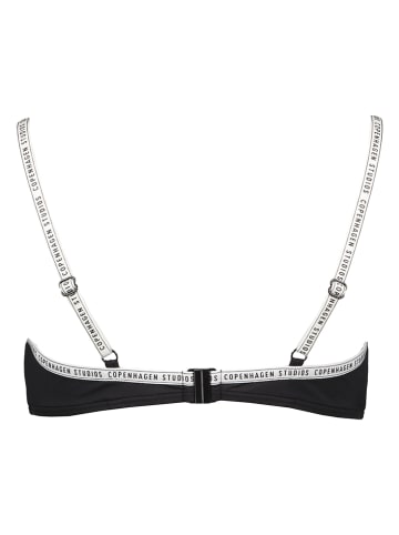 Biustonosz bikini w kolorze czarnym