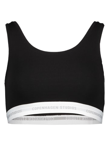 Top w kolorze czarnym