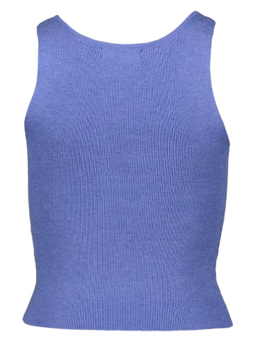 Top w kolorze niebieskim