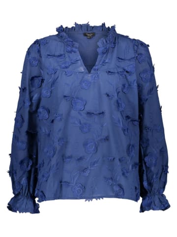 Bluse in Dunkelblau
