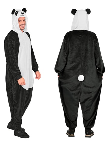 Kostuumpak "Panda" wit/zwart