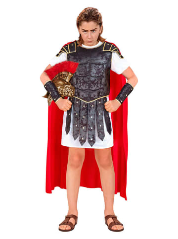 3-częściowy kostium "Roman Centurion" w kolorze czarno-czerwono-białym