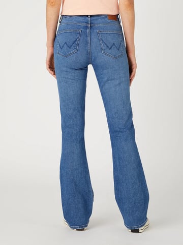 Dżinsy - Bootcut - w kolorze niebieskim