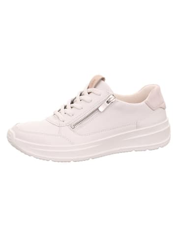 Leder-Sneakers "Sprinter" in Creme