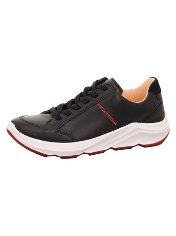 Leder-Sneakers "Bliss" in Schwarz