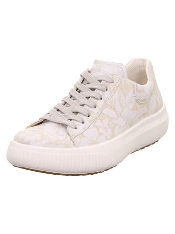Leren sneakers "T4 Jump" beige/wit