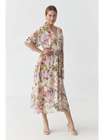 Kleid in Rosé/ Grün