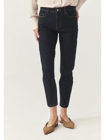 Spijkerbroek - skinny fit - donkerblauw