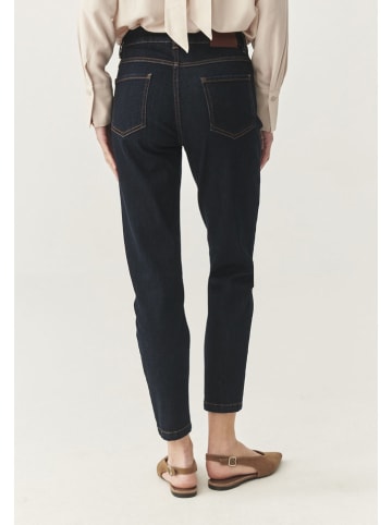 Spijkerbroek - skinny fit - donkerblauw