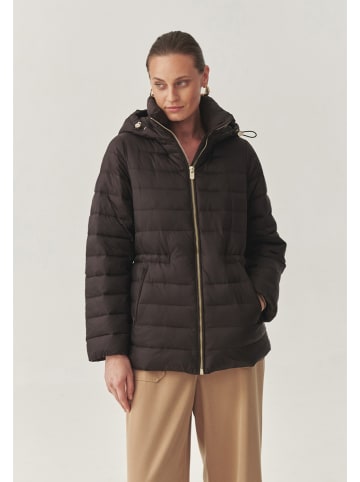 Steppjacke in Braun